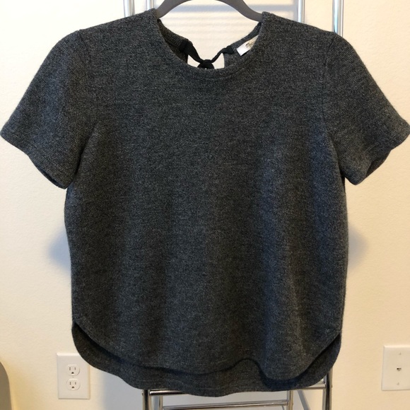 Madewell Tops - Madewell Sweater Short Sleeve Blouse